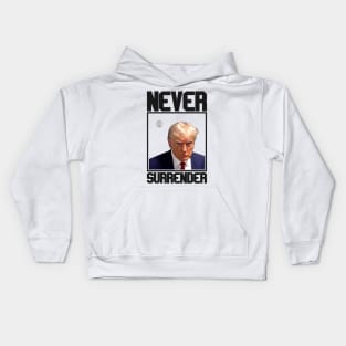 Never Surrender The Donald Trump Kids Hoodie